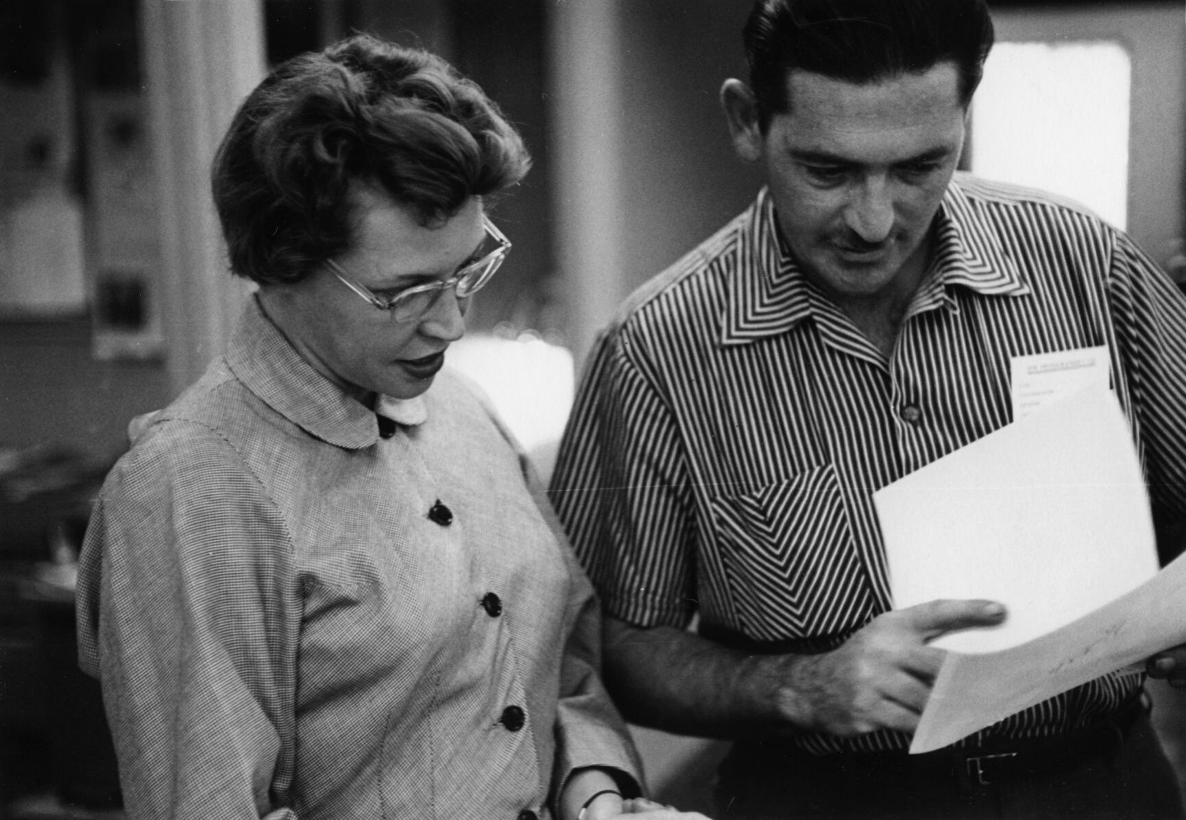 Tucson Citizen newsroom, 1954